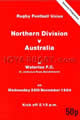 Northern Division (Eng) v Australia 1984 rugby  Programme